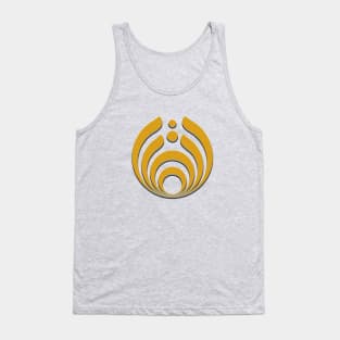 Strength Symbol in Gold Tank Top